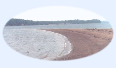 Our beach on Murray River PEI